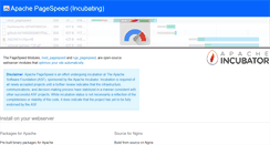 Desktop Screenshot of modpagespeed.com