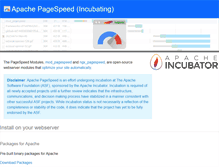 Tablet Screenshot of modpagespeed.com